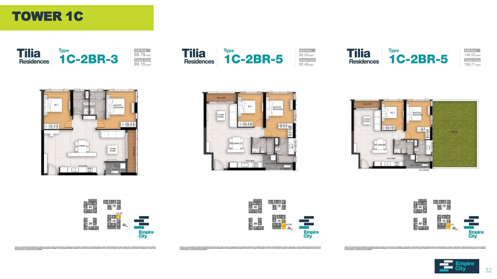 Mat bang tilia empire city 32