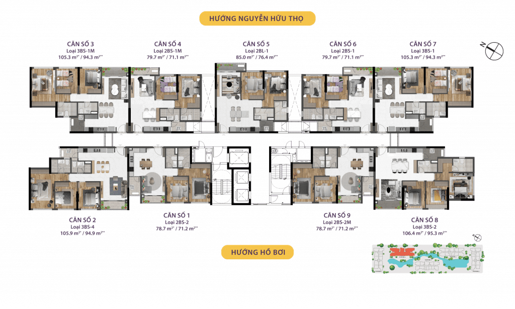 Floor plan tower 2 vn