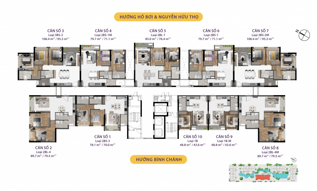 Floor plan tower 3 vn