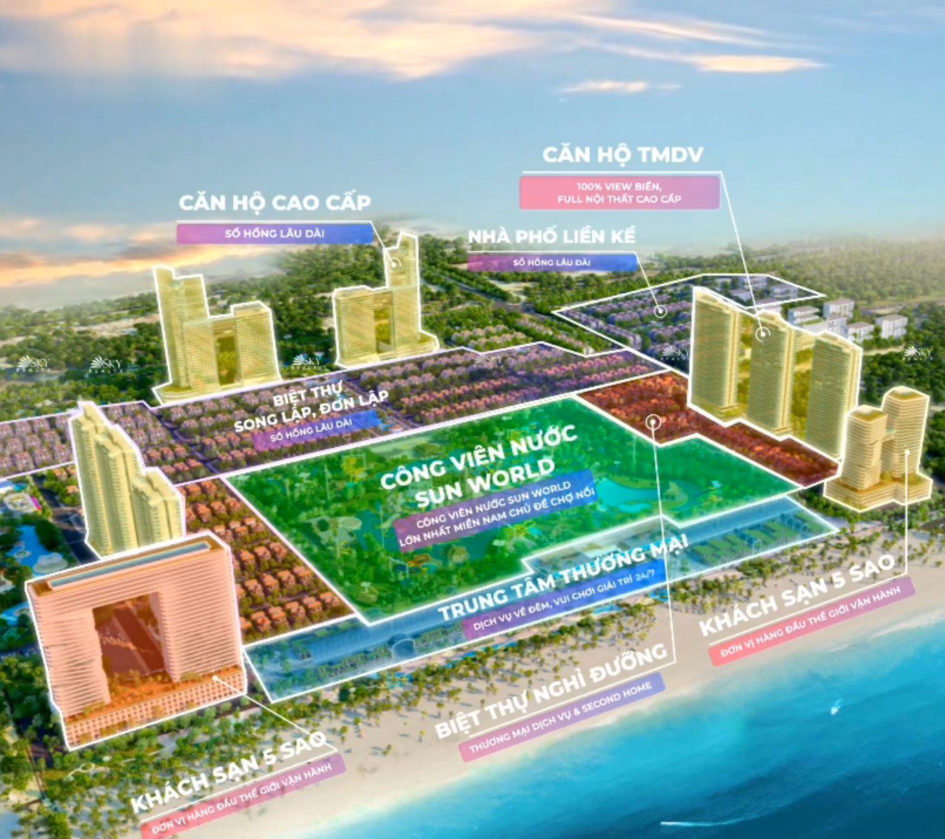 Dự án Sun Vũng Tàu - Vị Trí, Giá Bán, Chính Sách 13 Phối cảnh Dự án Sun Vũng Tàu Blanca City
