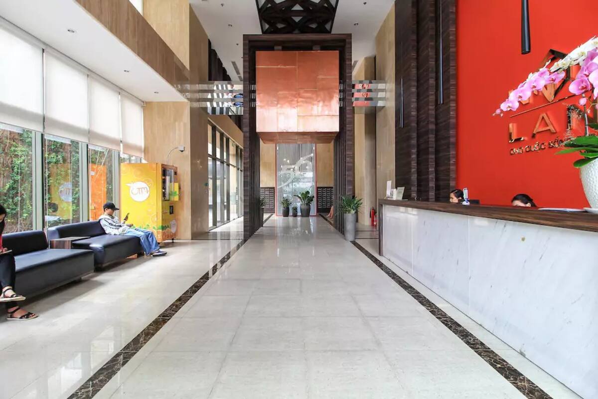 Sảnh căn hộ Icon 56 Quận 4