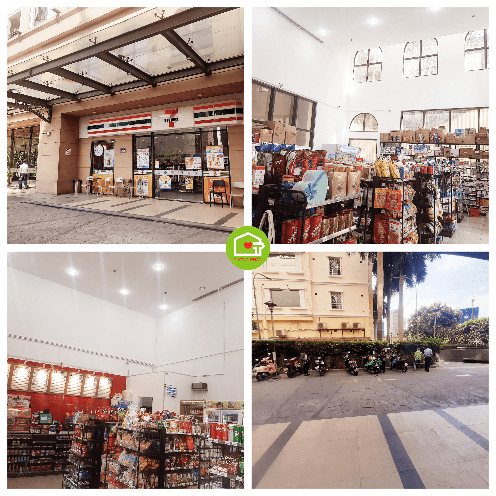 Tiện ích siêu thị 7-Eleven dưới sảnh Icon 56