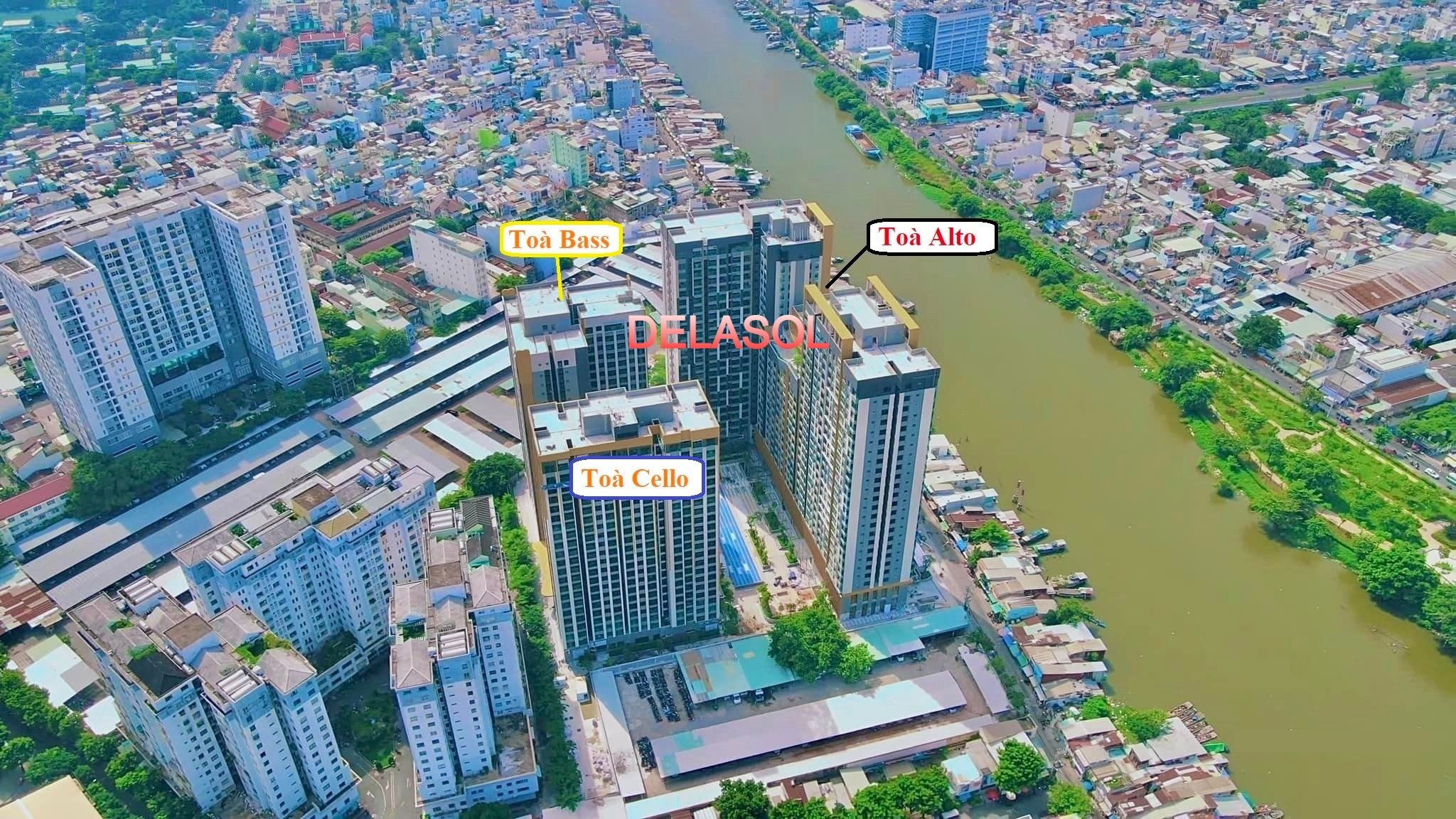 THÁP B CHUNG CƯ DELASOL KHI NÀO MỞ BÁN TRONG NĂM 2025? 12 Tháp B chung cư Delasol Quận 4.