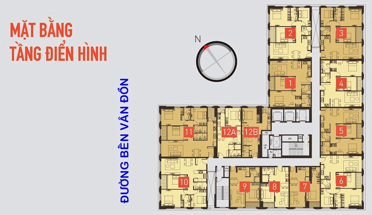 TẠI SAO NHIỀU NGƯỜI CHỌN MUA CHUNG CƯ ICON 56, TPHCM ? 27 Thiết kế mở – Không gian thoáng đãng, yên bình.