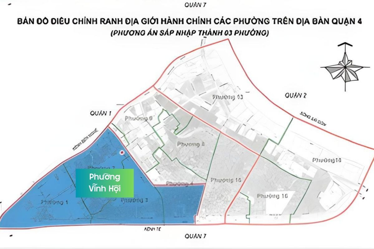 Quận 4 còn 3 phường sau khi sáp nhập 7 Hình ảnh phường Vĩnh Hội