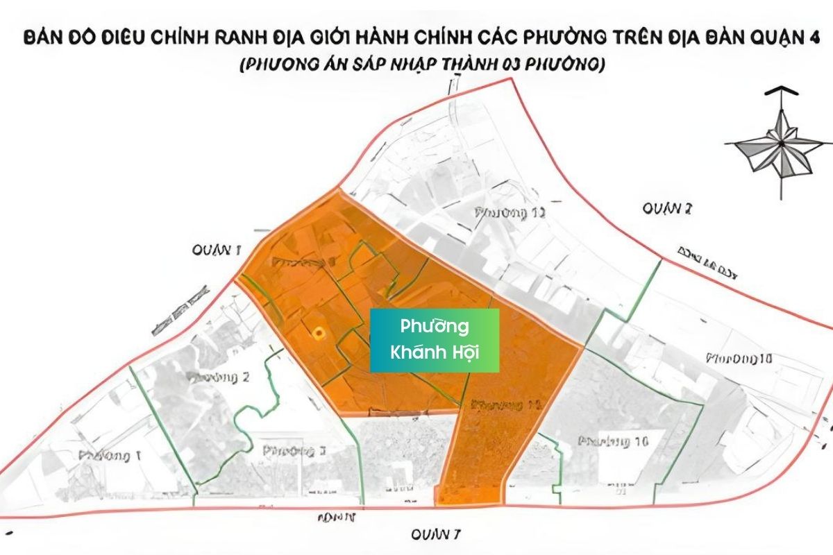 Quận 4 còn 3 phường sau khi sáp nhập 8 Hình ảnh phường Khánh Hội