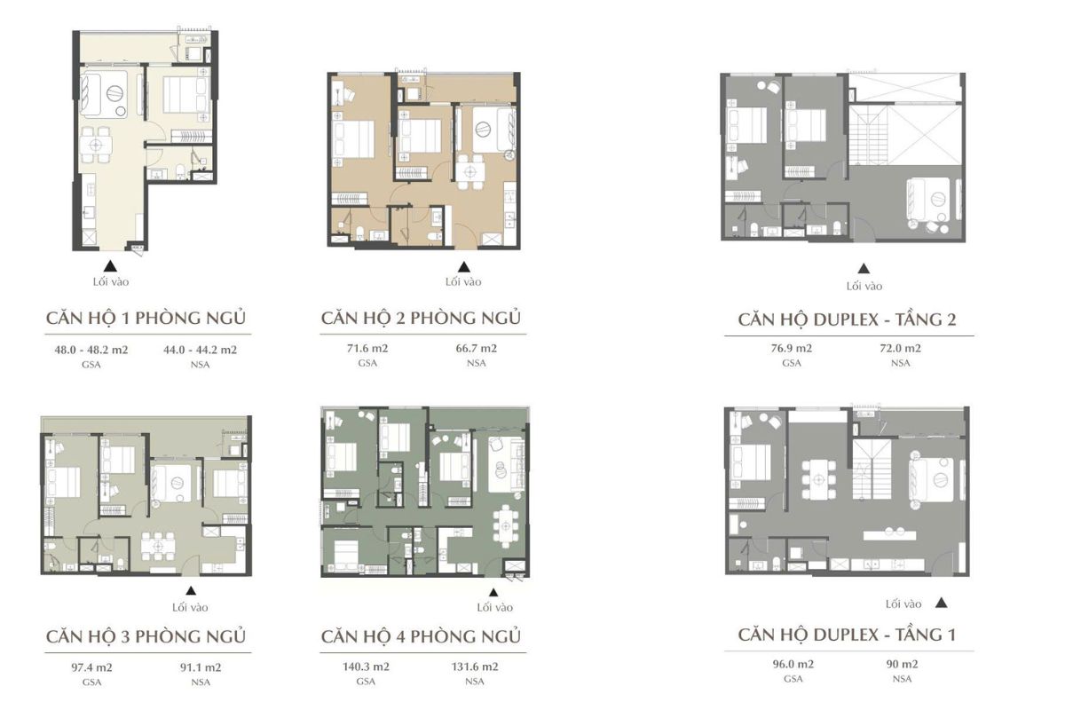 Có nên mua dự án Lumiere Midtown? 21 Layout căn hộ Lumiere Midtown
