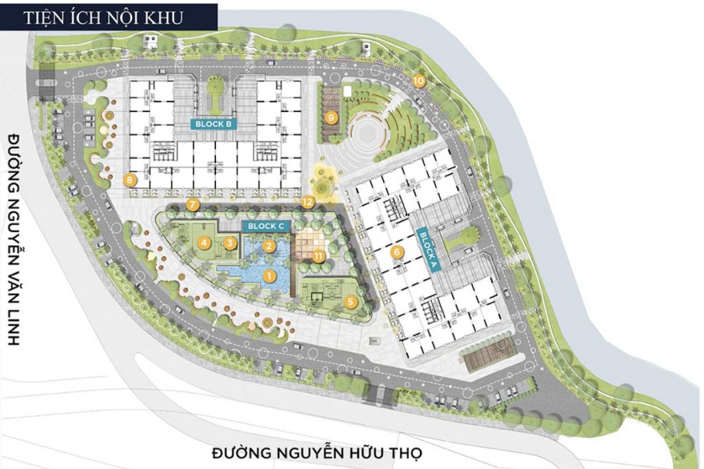 Mặt bằng layout căn hộ Lavida Plus Quận 7