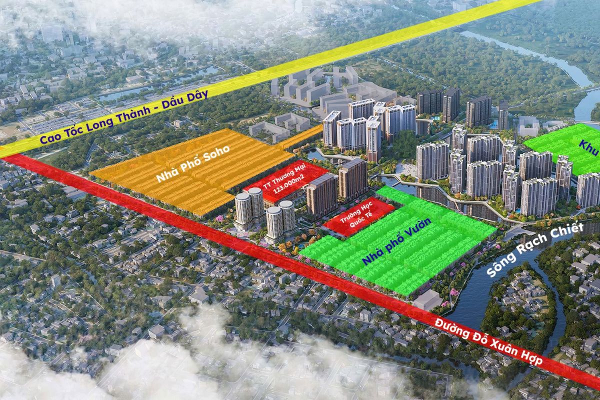 Vị trí vàng của phân khu Soho