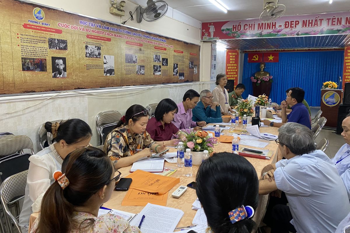 ĐỊA CHỈ CÔNG AN PHƯỜNG XÓM CHIẾU, KHÁNH HỘI, VĨNH HỘI Q4 14 Công an phường Quận 4 giải quyết nhiều vấn đề cho cư dân