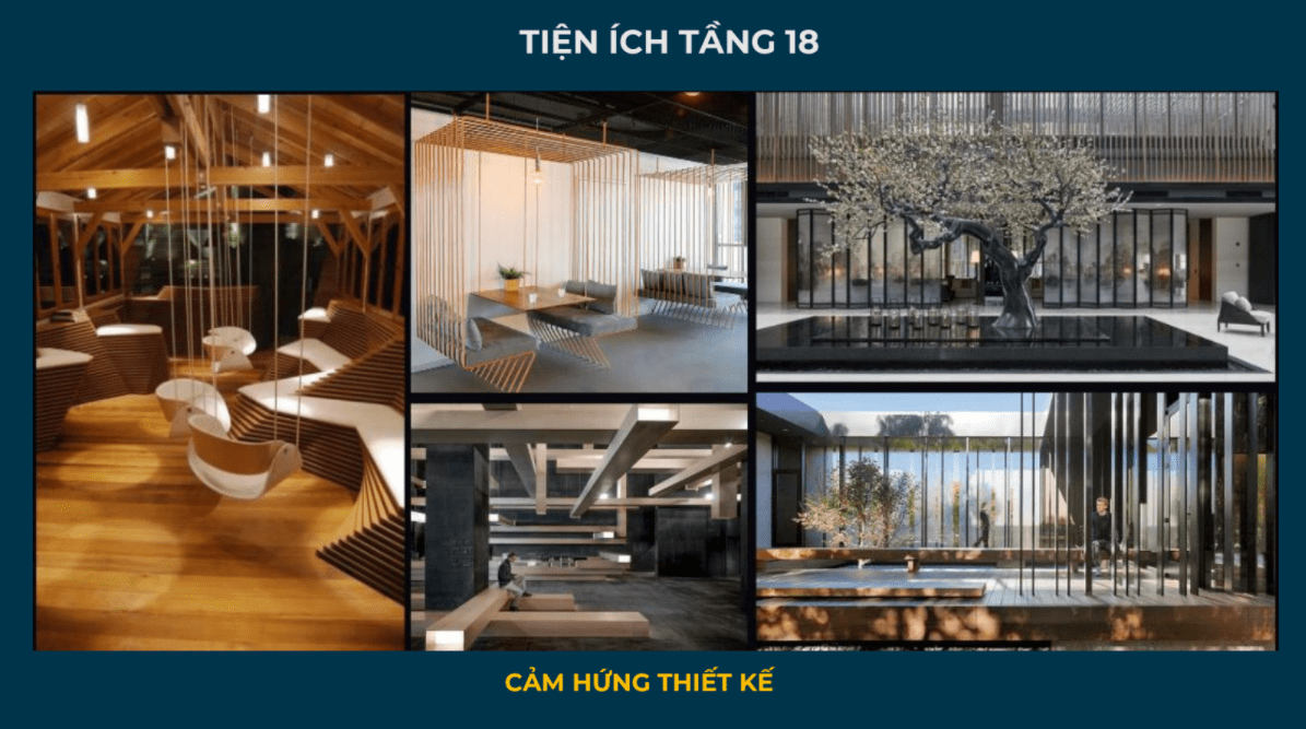 Mặt bằng tiện ích Tầng 18 căn hộ Lancaster Legacy Nguyễn Trãi