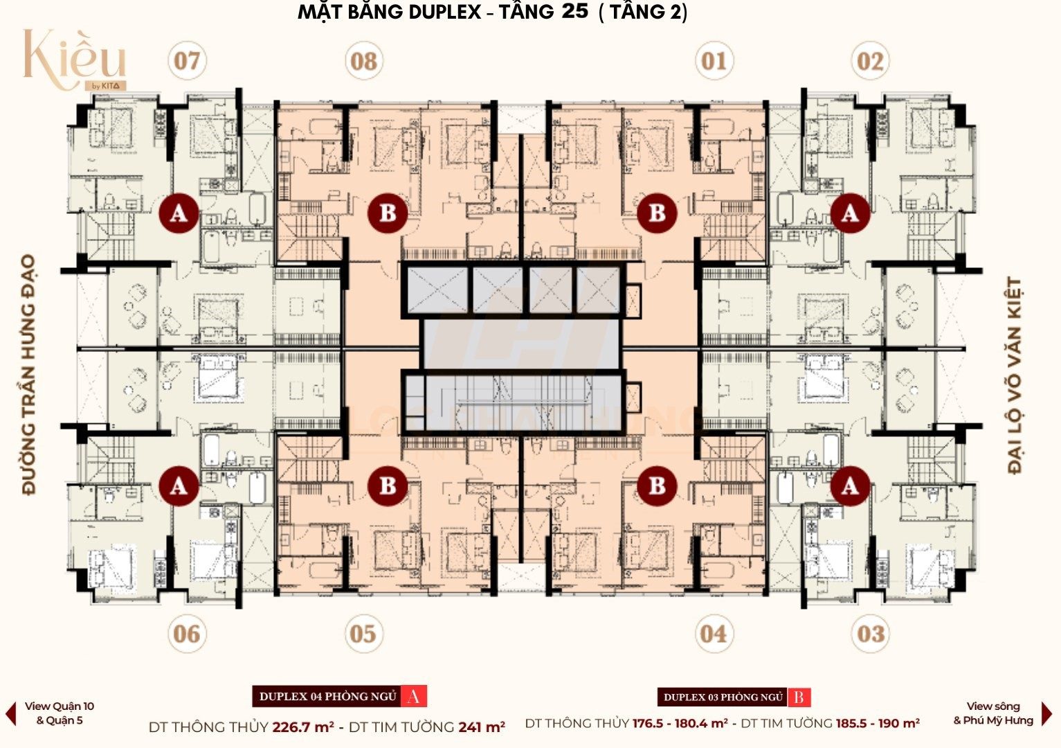 MẶT BẰNG LAYOUT CĂN HỘ KIỀU BY KITA