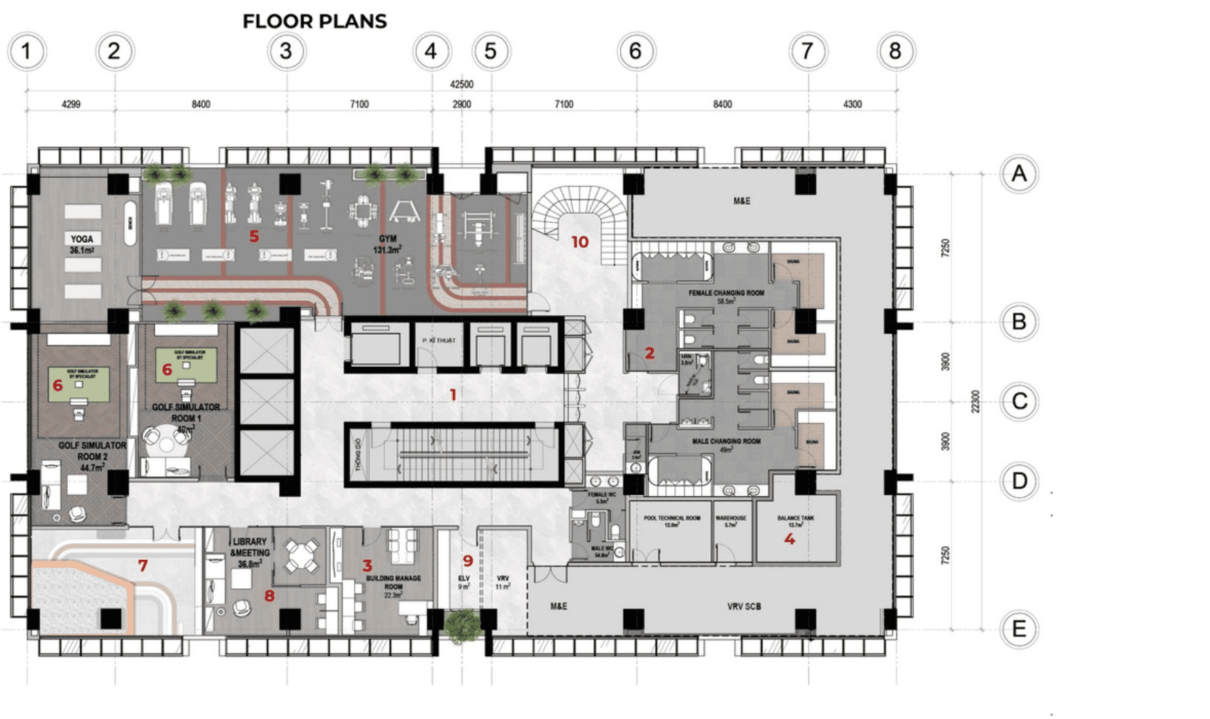 MẶT BẰNG LAYOUT CĂN HỘ KIỀU BY KITA QUẬN 5 37 Mặt bằng tầng 12