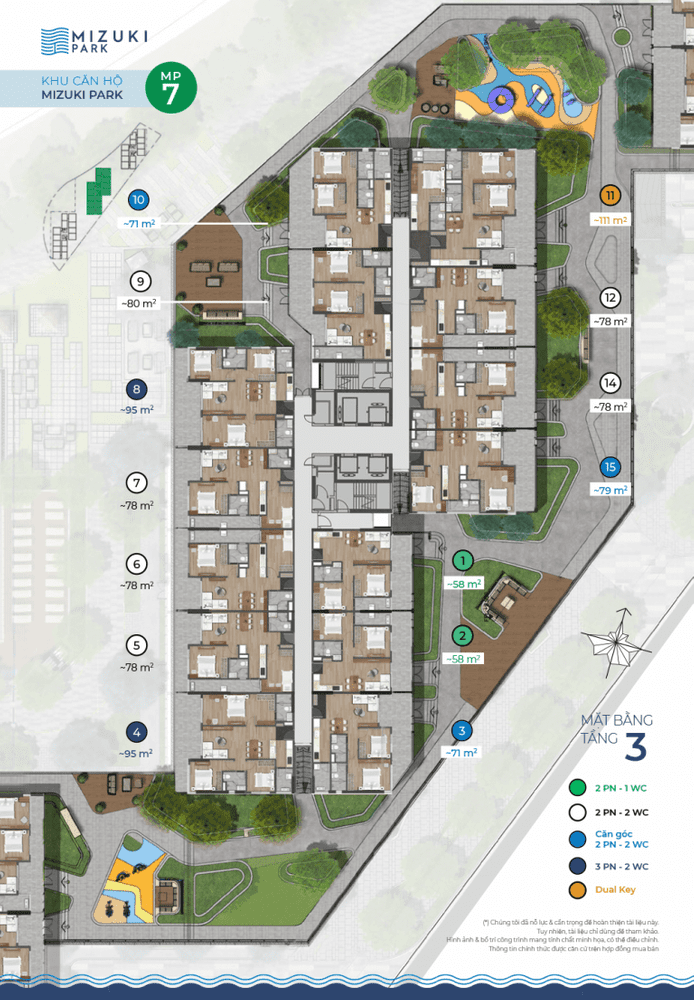 NHỮNG THÔNG TIN CẦN BIẾT VỀ DỰ ÁN MIZUKI PARK BÌNH CHÁNH 36 Quy mô & Quy hoạch tổng thể Mizuki Park Bình Chánh