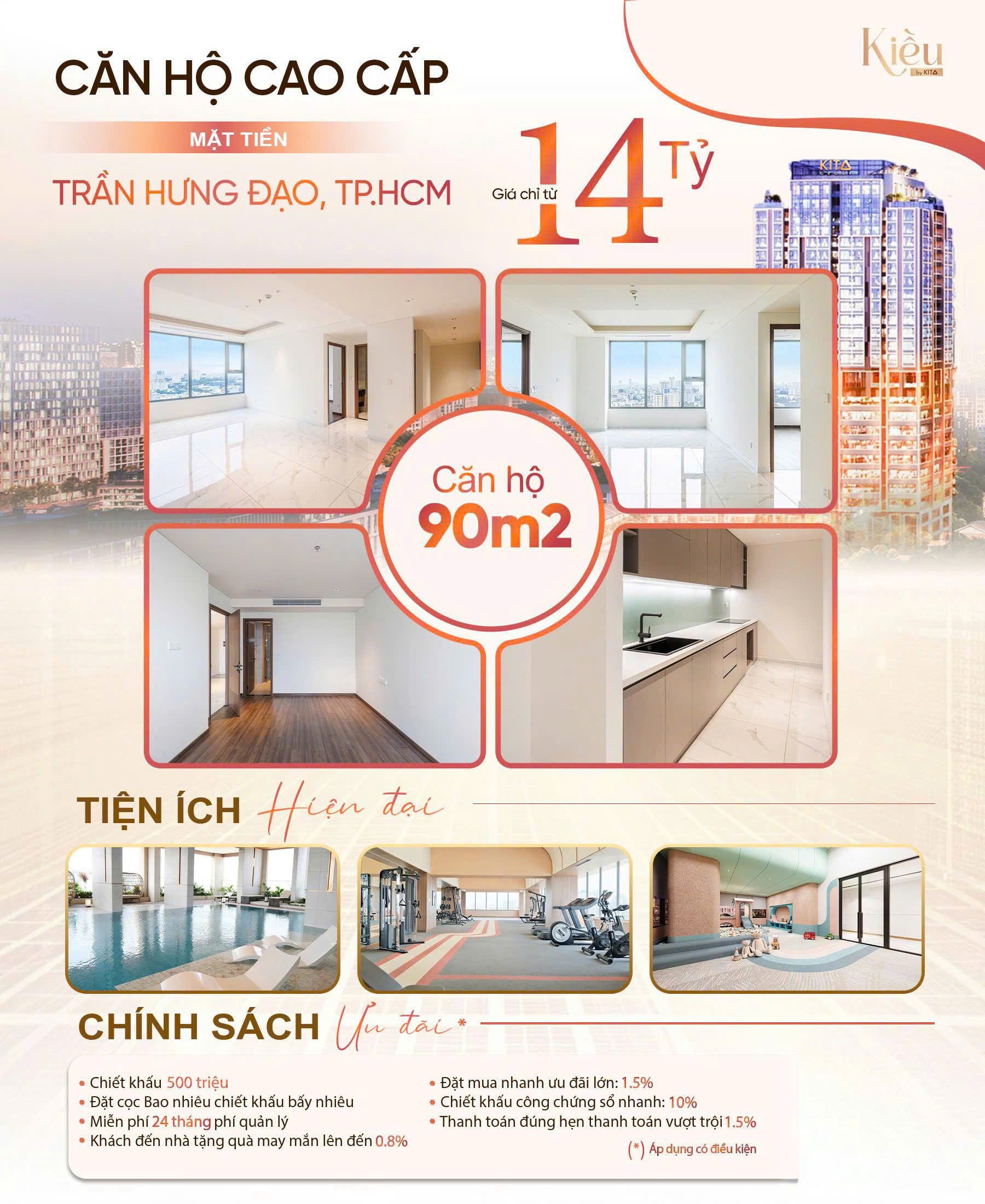CÓ NÊN MUA DỰ ÁN KIỀU BY KITA QUẬN 5 41 Giá bán của dự án Kiều by KITA