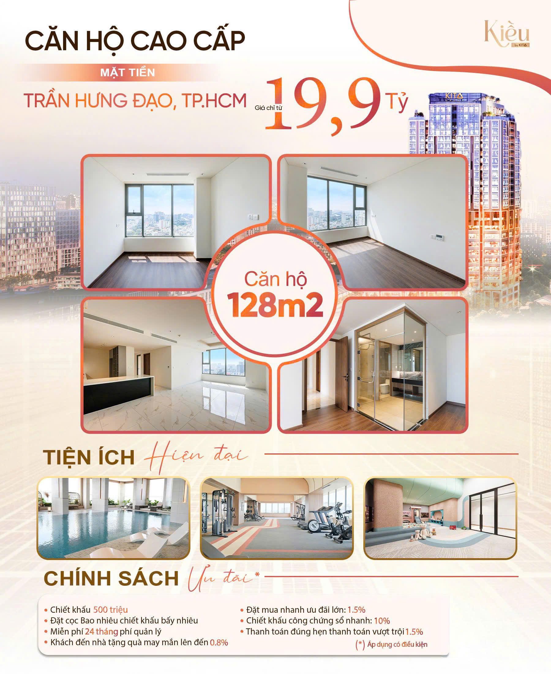 CÓ NÊN MUA DỰ ÁN KIỀU BY KITA QUẬN 5 42 Giá bán của dự án Kiều by KITA
