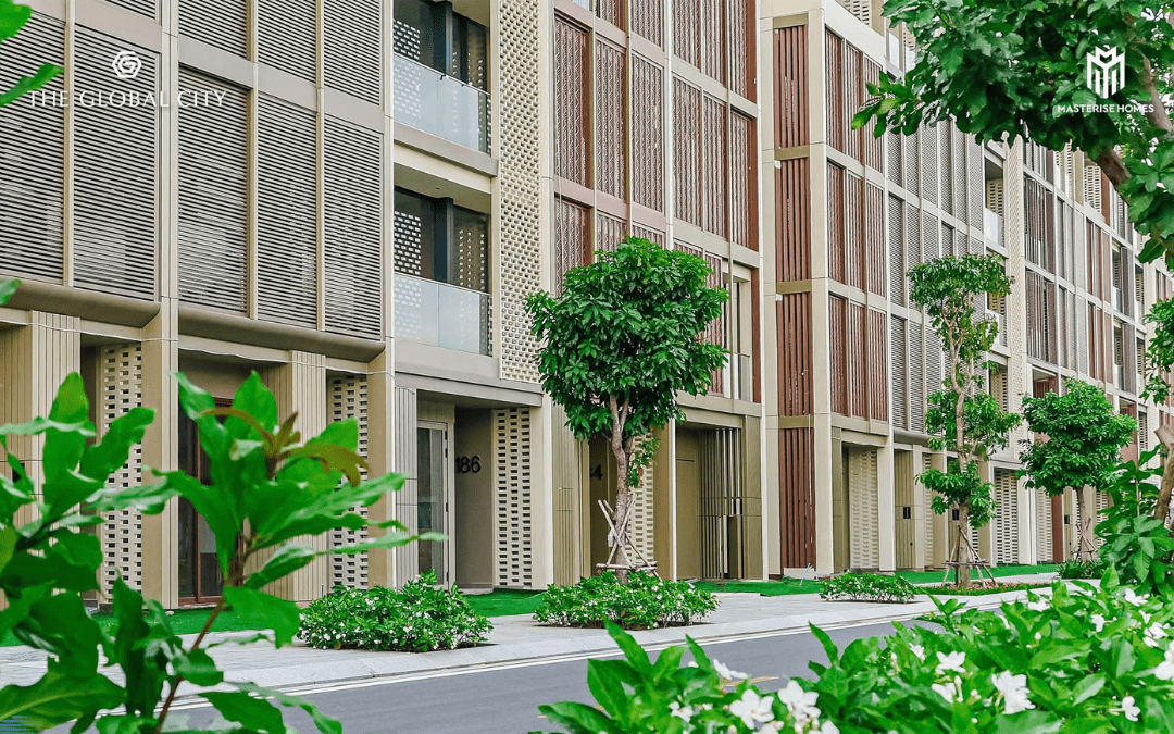 CẬP NHẬT CẦU LIÊN PHƯỜNG VÀ TIẾN ĐỘ DỰ ÁN GLOBAL CITY 35 Tính đến đầu năm 2025, The Global City đã hoàn thành khoảng 60% tiến độ tổng thể, trong đó nhiều hạng mục trọng điểm đã bước vào giai đoạn hoàn thiện hoặc vận hành thử nghiệm.