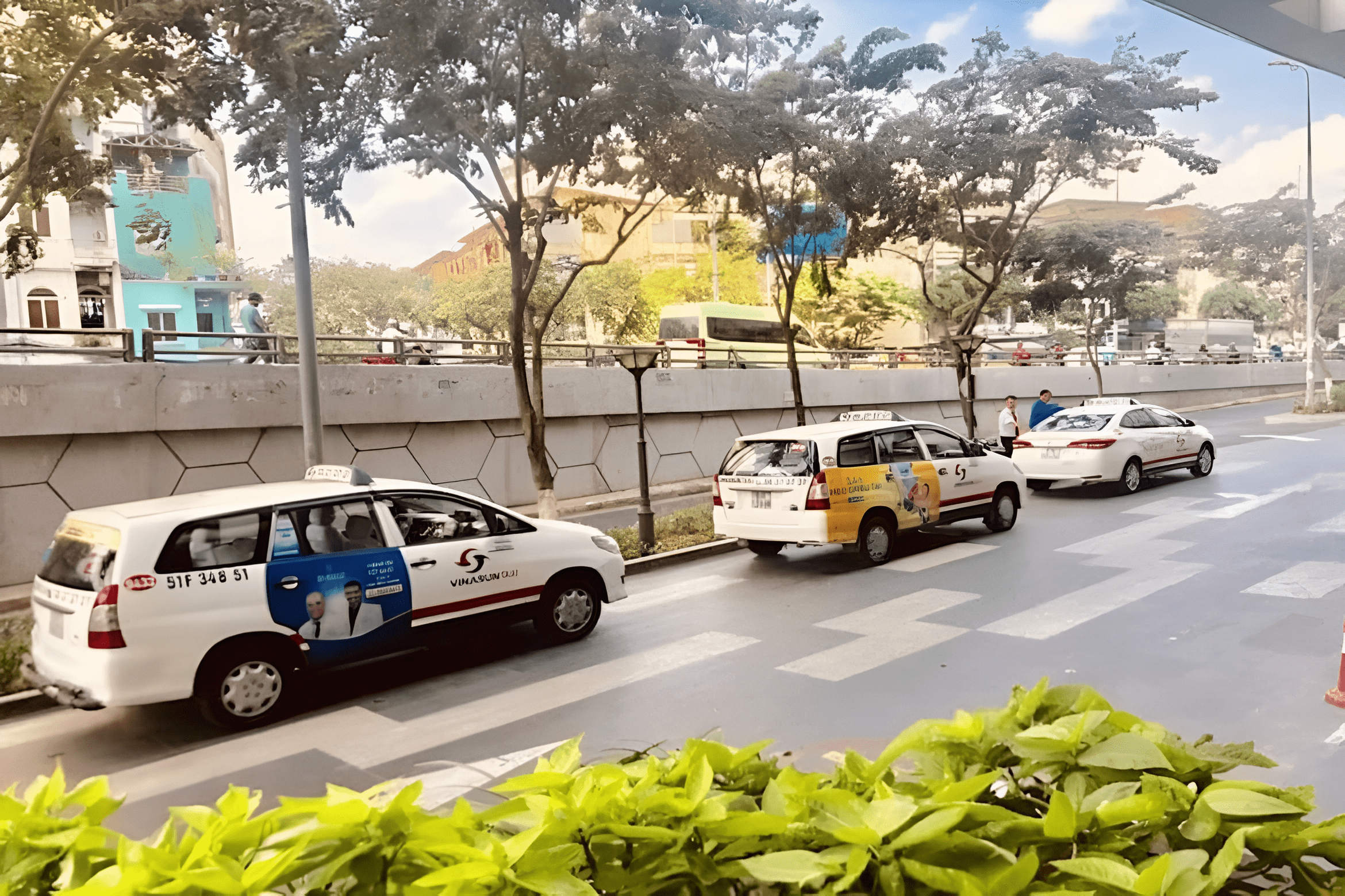 Taxi Vinasun tại RiverGate Residence: Luôn sẵn sàng 24/7 ngay sảnh