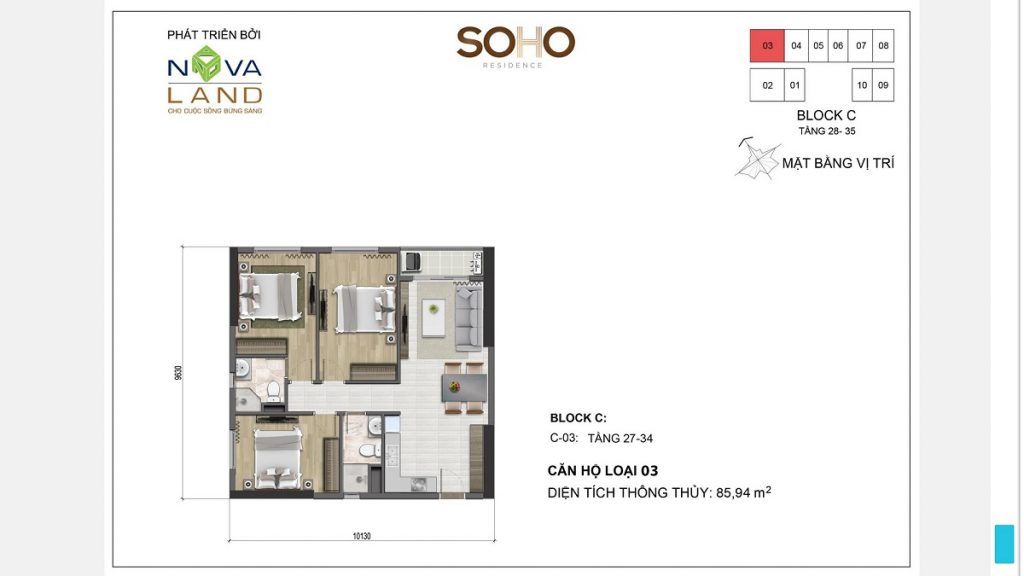 Mặt bằng căn hộ Soho Cô Giang Quận 1 | Chi tiết đầy đủ 28 mat-bang-can-ho-soho-co-giang-quan-1-chi-tiet-day-du