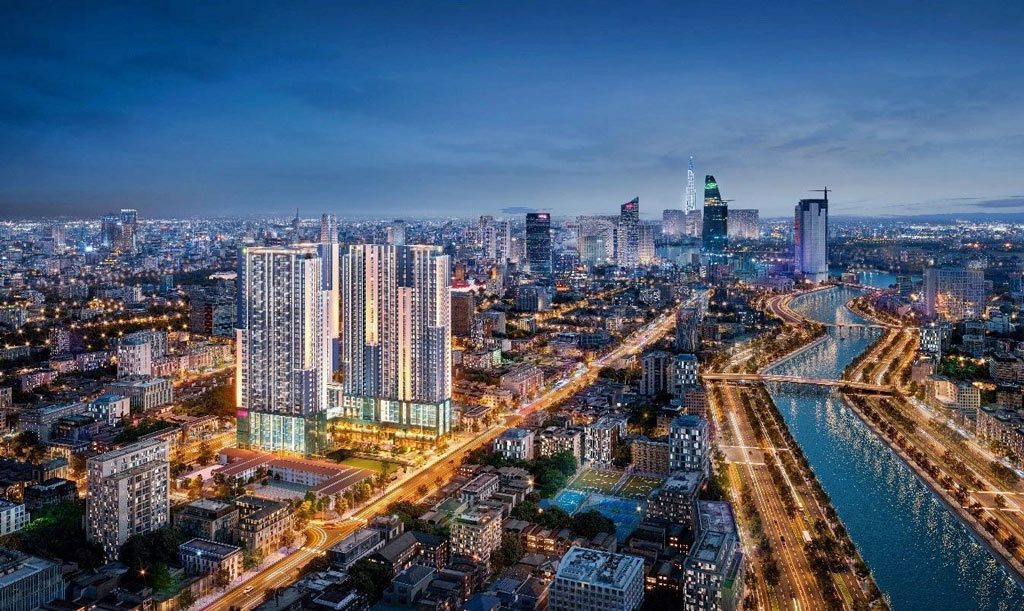 CHÍNH THỨC CẤT NÓC TÒA THÁP CUỐI THE GRAND MANHATTAN QUẬN 1 33 Một trong những điểm nổi bật của The Grand Manhattan là định hướng thiết kế lấy trải nghiệm sống của cư dân làm trọng tâm.