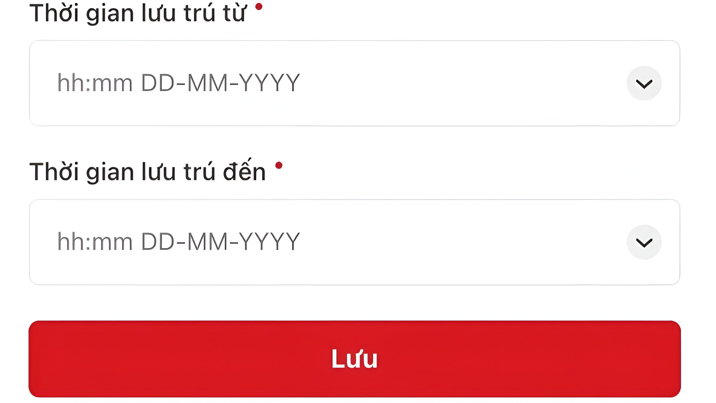 HƯỚNG DẪN CÁCH ĐĂNG KÝ TẠM TRÚ TẠM VẮNG TRÊN VNEID 36 Lưu thông tin đã khai báo