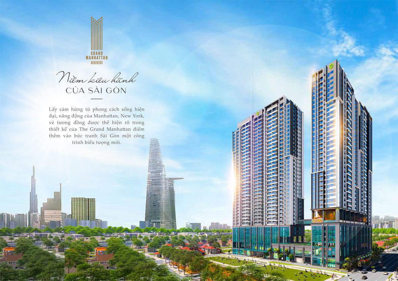 CHÍNH THỨC CẤT NÓC TÒA THÁP CUỐI THE GRAND MANHATTAN QUẬN 1 37 Giá bán hiện tại The Grand Manhattan
