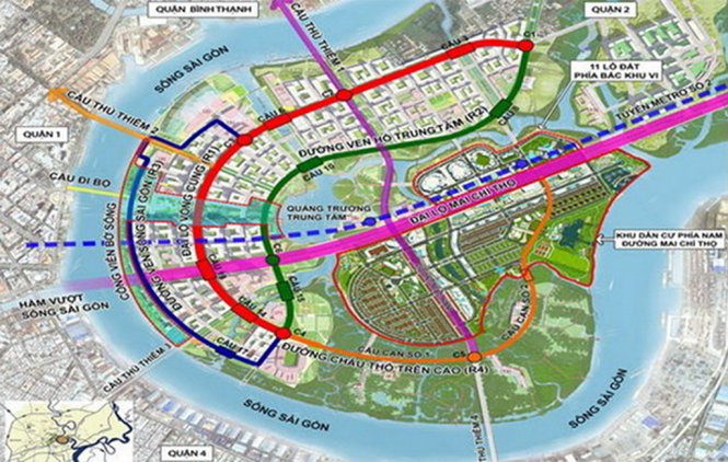 Thống Nhất Chủ Trương Đầu Tư Công Xây Cầu Thủ Thiêm 4 11 tp-hcm-thong-nhat-chu-truong-dau-tu-cong-xay-cau-thu-thiem-4