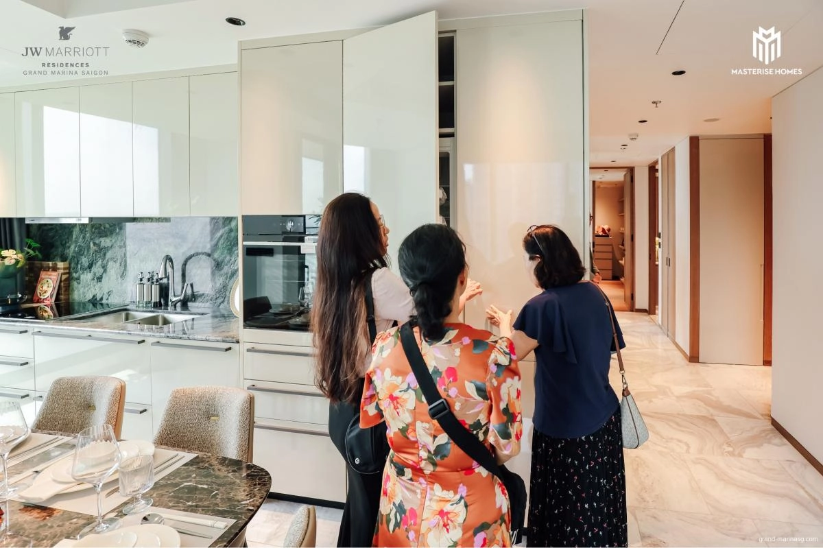 Nhờ nằm ngay trung tâm, gần các khu văn phòng, tài chính và thương mại lớn, dự án phù hợp với nhóm khách thuê có thu nhập cao như chuyên gia nước ngoài, quản lý cấp cao và doanh nhân