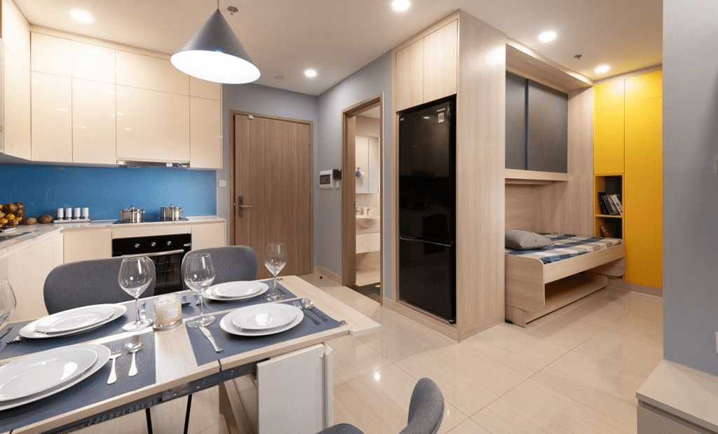Đối tượng lựa chọn căn hộ 1PN thường khá đa dạng
