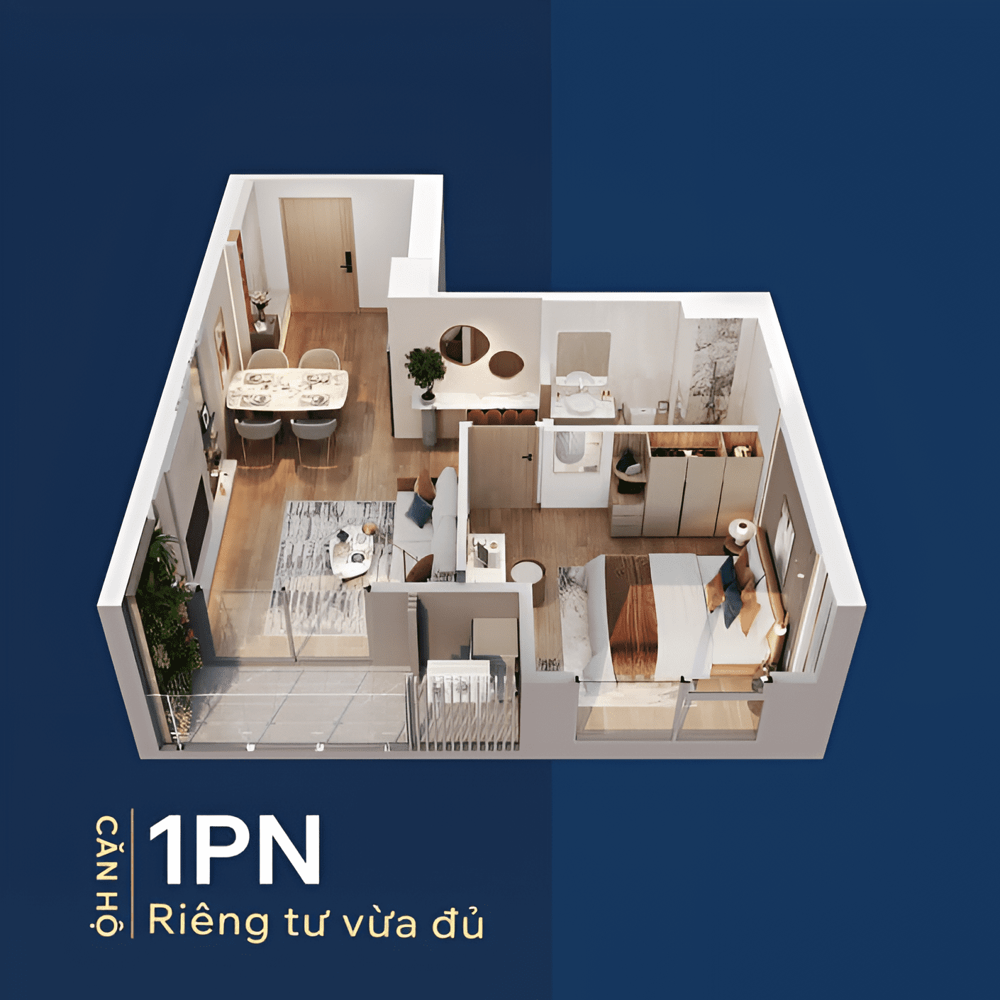 Trong vài năm trở lại đây, căn hộ 1PN ngày càng được nhiều người quan tâm, đặc biệt tại các thành phố lớn nơi giá nhà liên tục tăng cao.