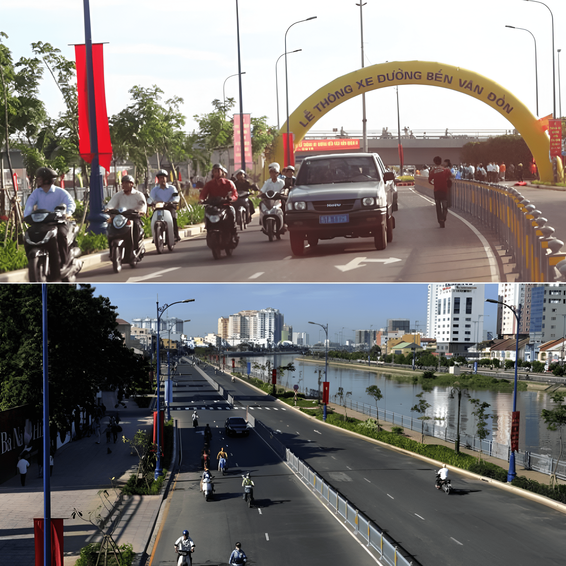 Bên cạnh hệ thống cầu đường, tuyến Bến Vân Đồn cũng là minh chứng rõ nét cho sự thay đổi diện mạo của Quận 4.