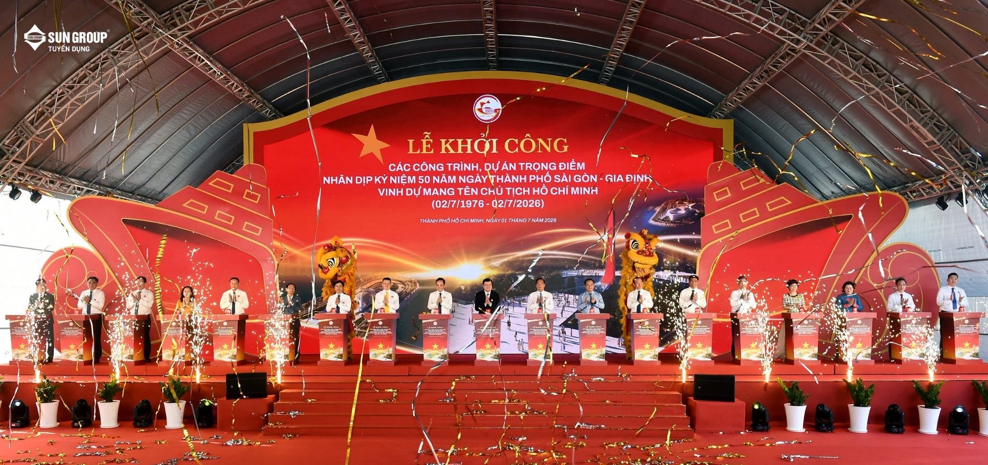 Sun Group cùng TPHCM khởi công công viên Bến Nhà Rồng