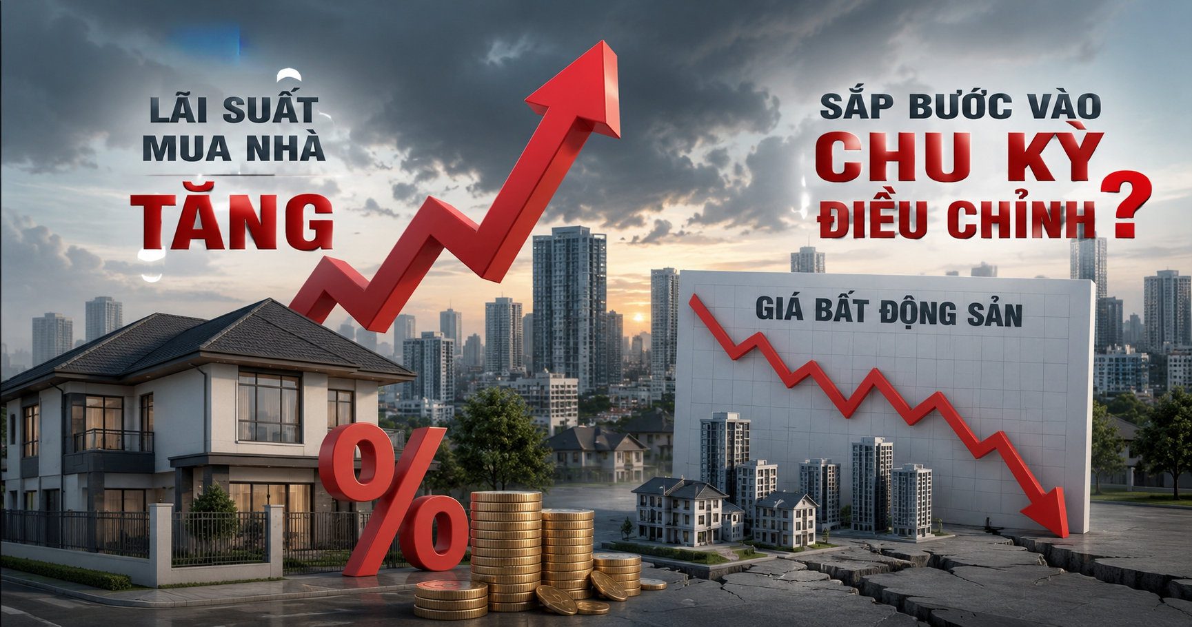 LÃI SUẤT TĂNG CAO ẢNH HƯỞNG NHƯ THẾ NÀO TỚI BẤT ĐỘNG SẢN, CON ĐƯỜNG NÀO CHO NHÀ ĐẦU TƯ? 17 Lãi suất tăng cao ảnh hưởng như thế nào tới thị trường bất động sản?